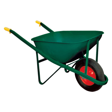 CARRIOLA ANGOLARE  PANZER  perno lungo - capacità 75 litri