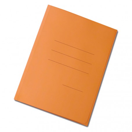 CARTELLINA LEGGERA IN CARTONCINO arancio