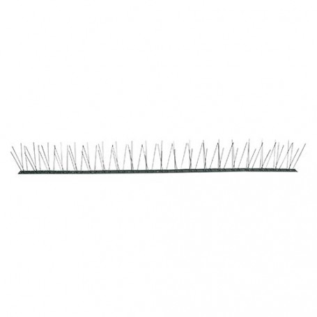 DISSUASORE VOLATILI PER MURETTI mt 1 - 80 spilli h.11 cm