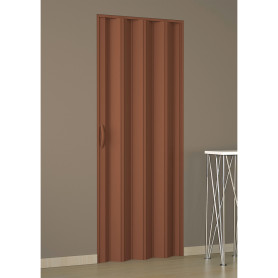 PORTA A SOFFIETTO  RIGI  cm 82 x 210 - colore mogano