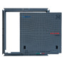CHIUSINO IN GHISA CLASSE D400 ECLIPSE - 50 x 50 - Kg 30