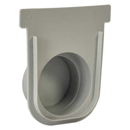 TESTATA IN PVC PER CANALETTA cm 13 x h.14