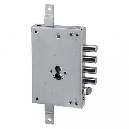 SERRATURA A LEVE PER PORTE BLINDATE ART. Y135M E 63 - 4 catenacci / interas.28 mm
