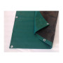 TELONE PE PESANTE C\OCCHIOLI 240 G VERDE  6 X 10 M