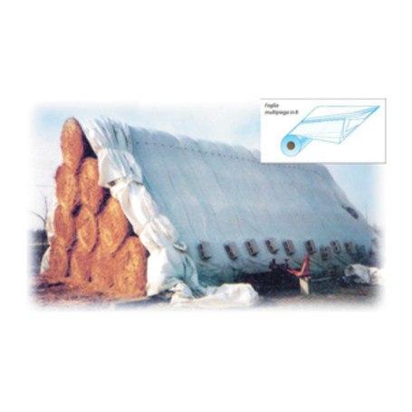 POLIETILENE IN FOGLIA BIANCO NERO H 1200CM SP 0