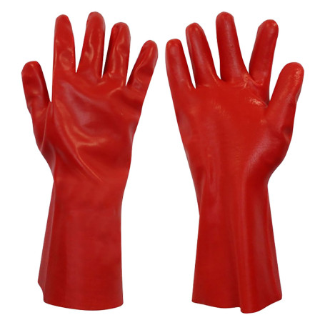 GUANTI PVC IMPREGNATO  STANDARD  taglia unica