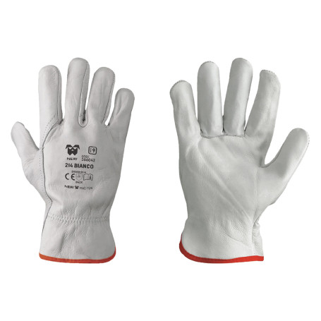 GUANTI PELLE FIORE BOVINO ART.214 Tg. 9 (L)