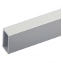PROFILO PER FAI DA TE TUBO RETTANGOLARE mm 30 x  15 x  1 - mt 2 col.argento