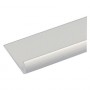 PROFILO PER FAI DA TE TIPO 'UNGHIETTA' mm 18 x  1 - mt 2 col.argento