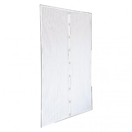 ZANZARIERA IN POLIESTERE CON MAGNETI PER PORTA cm 140 x 250 - col. bianco