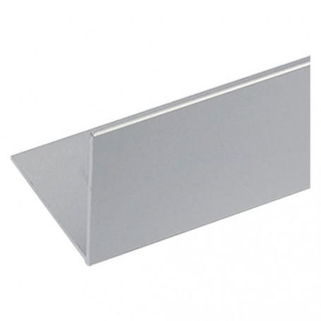 PROFILO PER FAI DA TE ANGOLARE mm 10 x 10 x 1 - mt 1 arg.brillante