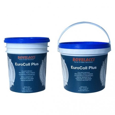COLLANTE PER POLISTIROLO 'Eurocoll Plus' - Kg. 7 fusto