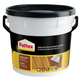 ADESIVO PER PAVIMENTI LEGNO  PATTEX PARQUET  Kg. 5 - secchio plastico