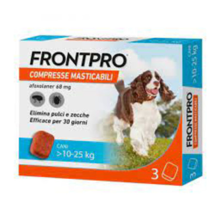 FRONTPRO COMPRESSA MASTICABILE CANI 10-25 KG 3 PZ