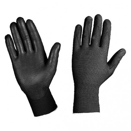 GUANTI NYLON/POLIURETANO Tg. L - colore nero