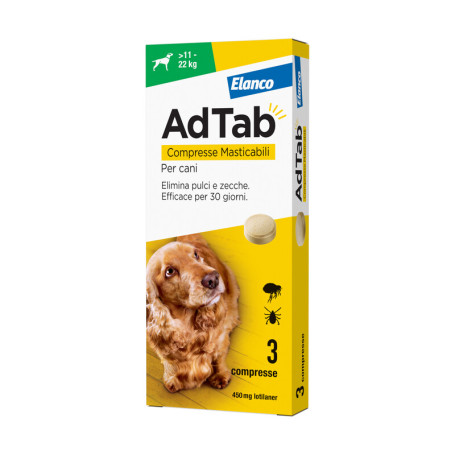 ADTAB COMPRESSE MASTICABILI P\CANI 11 - 22 KG