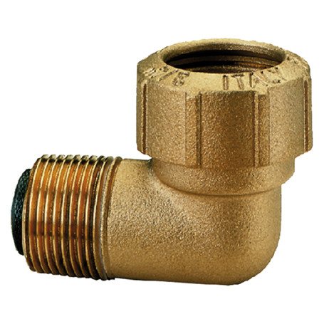 RACCORDO A "L" MASCHIO  diametro   20 x 1/2