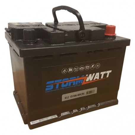 BATTERIA PER AUTO 'STORMWATT' 50 AH - mm 207 x 175 x 190