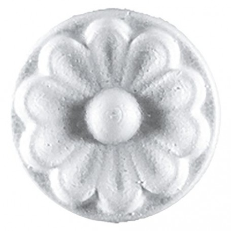 ROSONE DECORATIVO PER SOFFITTI mod.'EC00DY' - Ø cm. 6