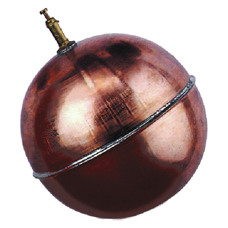 SFERA TONDA IN RAME  diametro    85