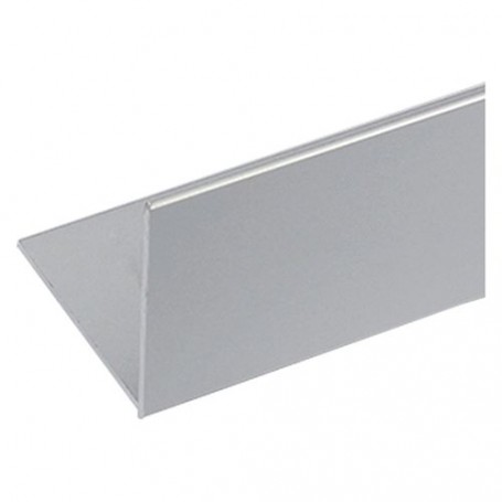 PROFILO PER FAI DA TE ANGOLARE mm 15 x  15 x  1 - mt 2 col.argento