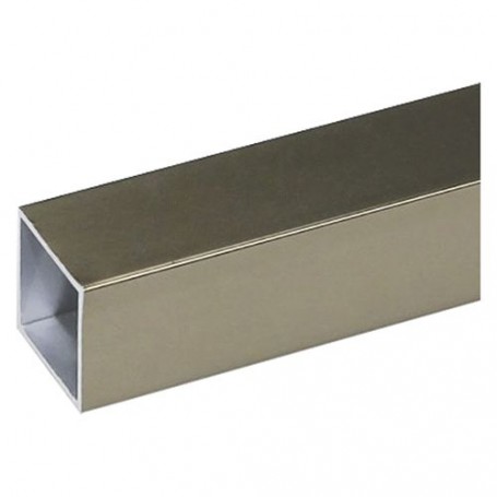 PROFILO PER FAI DA TE QUADRO mm 10 x  10 x  1 - mt 1 col.argento
