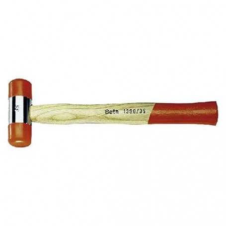 MAZZUOLA CON BATTENTI INTERCAMBIABILI ART. 1390 ø mm 28 lungh. tot. mm 280