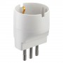 ADATTATORE SINGOLO spina 2P + T 10A