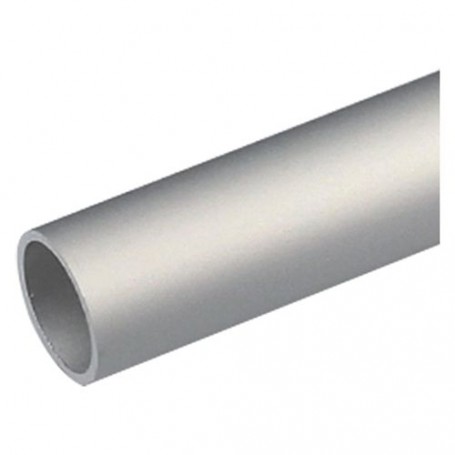 PROFILO PER FAI DA TE TIPO TONDO mm 12 x  1 - mt 2 col.argento