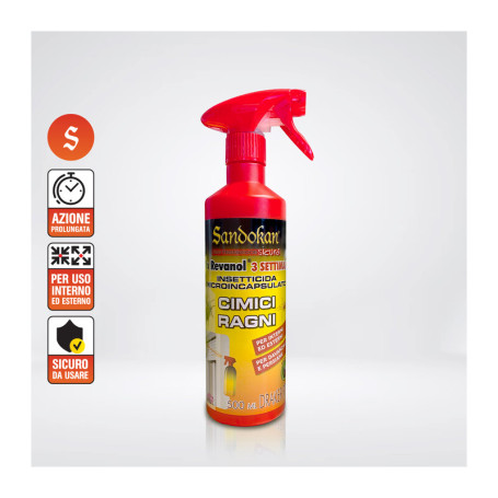 INSETTICIDA CIMICI E RAGNI 500ML