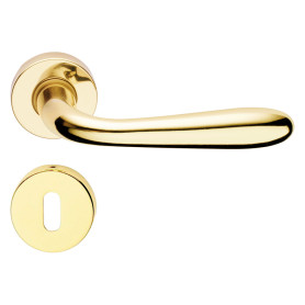 MANIGLIA  GOCCIA  oro lucido verniciato