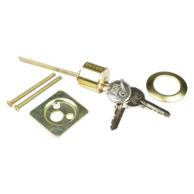 CILINDRO PER SERRATURA DA APPLICARE  C30   diametro  39 mm. - porte mm 90 max.spessore