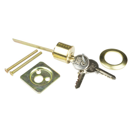 CILINDRO PER SERRATURA DA APPLICARE  C30   diametro  39 mm. - porte mm 90 max.spessore