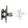 CERNIERA PER MOBILI  A0058  bronzata