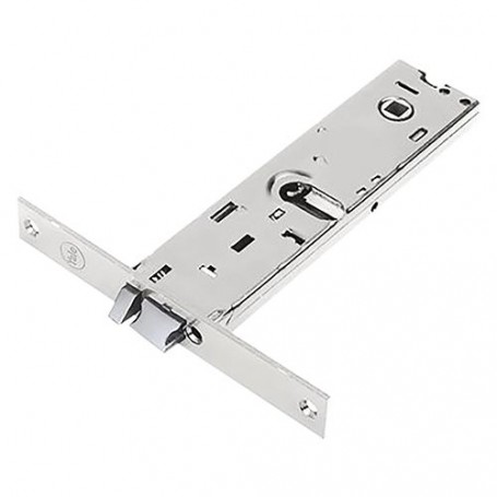 SERRATURA ELETTRICA DA FASCIA STRETTA '859' E80-front.22 mm /inter.67 mm