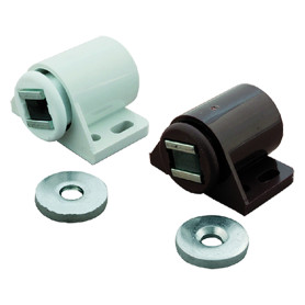 CHIUSURA MAGNETICA  REGOLABILE  colore marrone mm 30 x 30