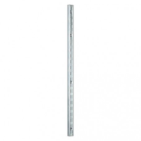 PROFILO LINEARE PER MENSOLE ART.2750 H. cm 198 - verniciato bianco