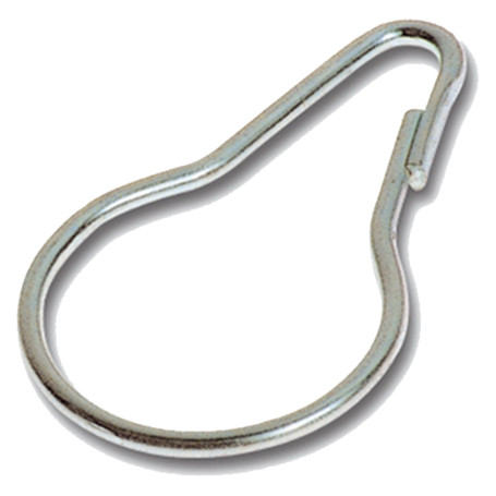 GANCI PER TENDA DOCCIA  diametro  mm. 30