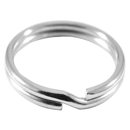 ANELLO PORTACHIAVI PIATTO  diametro  20 mm - cf. 300 pz