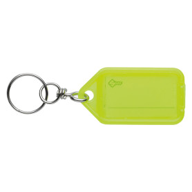 TARGHETTA PORTACHIAVI CON SEGNANOME  MEDIA  con givolare cf. 130 pz