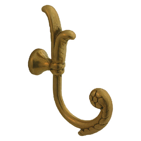 GANCIO PER TENDA  TULIPANO  mm 90 x 65 - oro