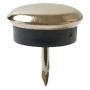 SCIVOLI PER MOBILI mm 18 - colore silver