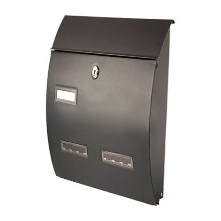 CASSETTA POSTALE PORTA RIVISTA  708B  cm 27 x 12 x H 40 - antracite