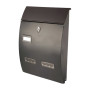 CASSETTA POSTALE PORTA RIVISTA  708B  cm 27 x 12 x H 40 - marrone