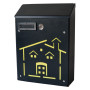 CASSETTA POSTALE  CASETTA  cm 21 x 8 x H 30