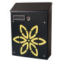 CASSETTA POSTALE  MARGHERITA  cm 21 x 8 x H 30