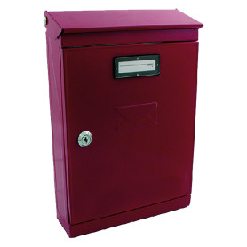 CASSETTA POSTALE  EVOLUZIONE  rosso
