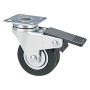 RUOTA PER MOBILI ART.160BIS  diametro  50 piastra mm 40 x 40