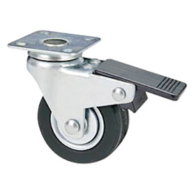 RUOTA PER MOBILI ART.160BIS  diametro  60 piastra mm 60 x 60