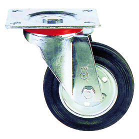 RUOTA PER CARRELLI ART. 80  diametro  mm 100 x 30 port. kg   70